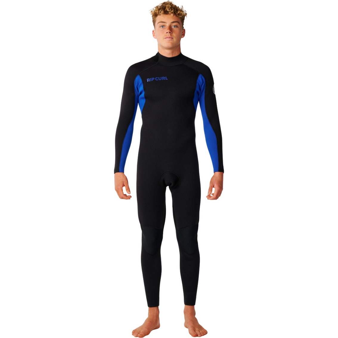 2026 Rip Curl Hommes Trad 4/3mm Back Zip Combinaison N&eacute;opr&egrave;ne 18CMFS - Blue